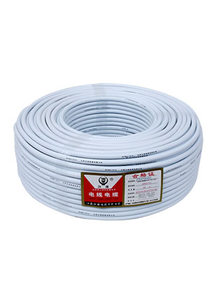 Physical foamed polyethylene insulated coaxial cable for cable television system
